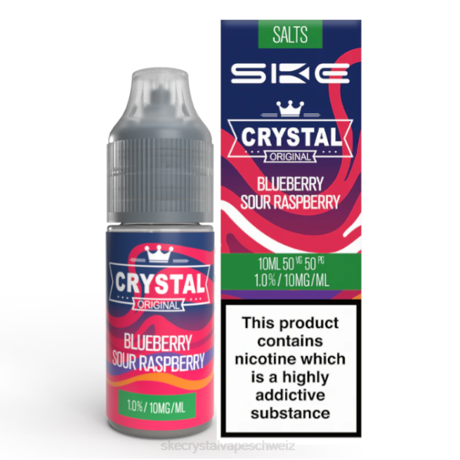 Kristallnickelsalz – 10 ml - SKE crystal Z8LR113 Heidelbeere, saure Himbeere SKE