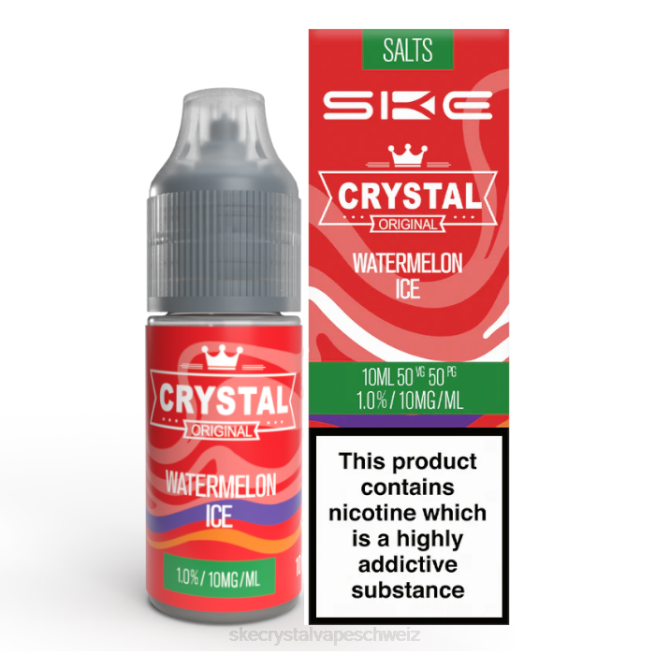 Kristallnickelsalz – 10 ml - SKE crystal bar Z8LR119 Wassermeloneneis SKE