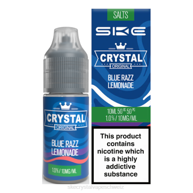 Kristallnickelsalz – 10 ml - SKE crystal vape Z8LR111 Blue Razz Limonade SKE