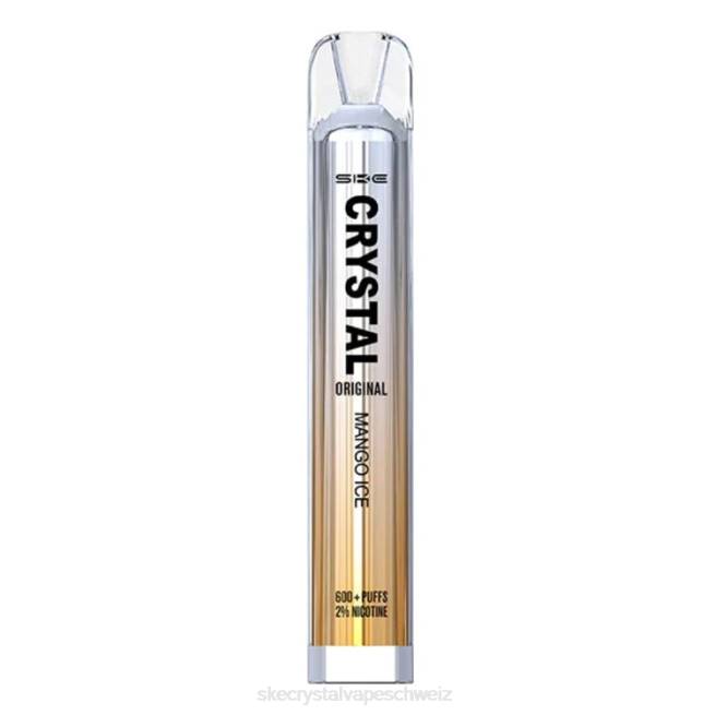 Crystal Bar Einweg-Vaporizer - SKE vape Geneva Z8LR44 Mango-Eis SKE